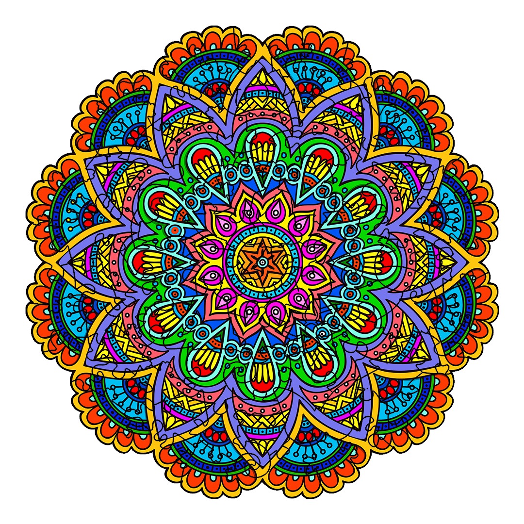 You are currently viewing Wooden Jigsaw Puzzle- MANDALA-2 66d83d5a49320