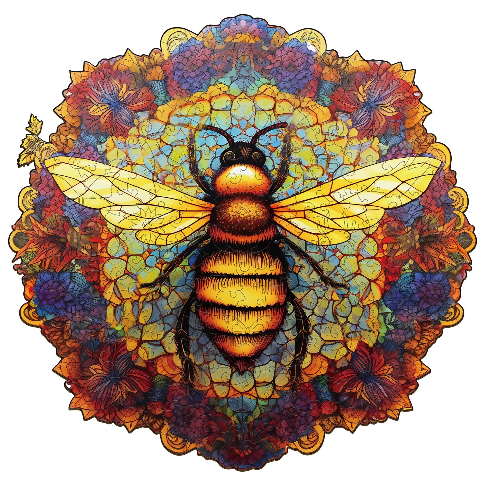 Read more about the article Wooden Jigsaw Puzzle-MANDALA BEE 66ef4f7956c3c