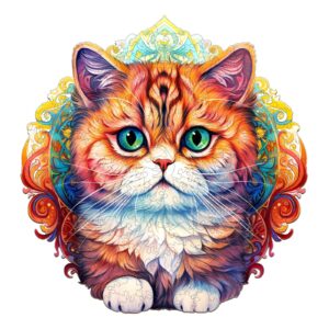 Read more about the article Wooden Jigsaw Puzzle-MANDALA CAT 66ec237891ab5