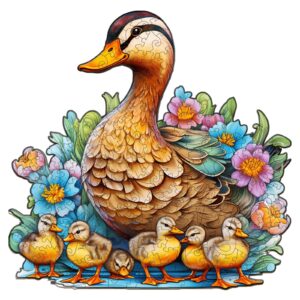 Read more about the article Wooden Jigsaw Puzzle-Mother Duck and Ducklings 66da2d15b53dc