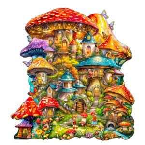 Read more about the article Wooden Jigsaw Puzzle – Mushroom House 66db49ca50178