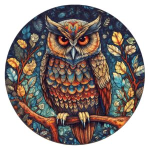 Read more about the article Wooden Jigsaw Puzzle-Mystic Owl 66e391c77f684