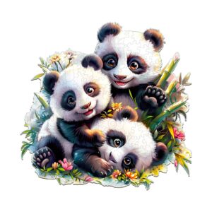 Read more about the article Wooden Jigsaw Puzzle – Panda Family 66dd8ddd80858