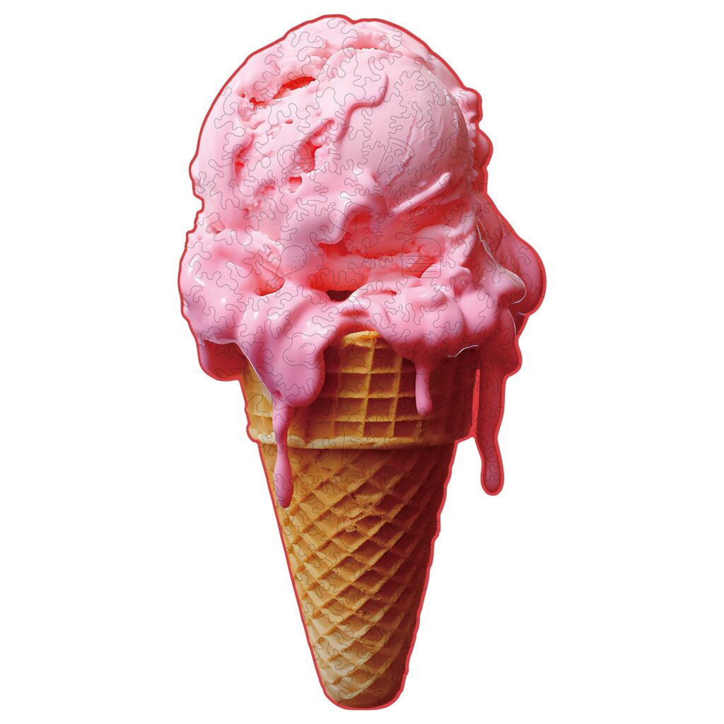 Wooden Jigsaw Puzzle-Ice Cream 66dbb338c8085