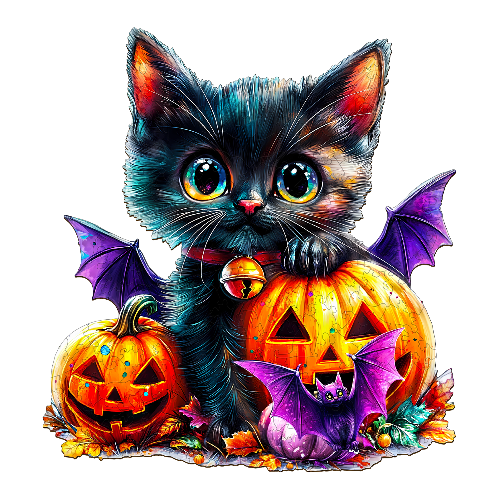 You are currently viewing Wooden Jigsaw Puzzle-Pumpkin and Cat 66dc07b58c0b4