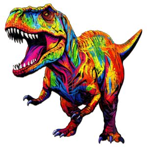 Read more about the article Wooden Jigsaw Puzzle-Roaring T-rex 66eba4e15f34a