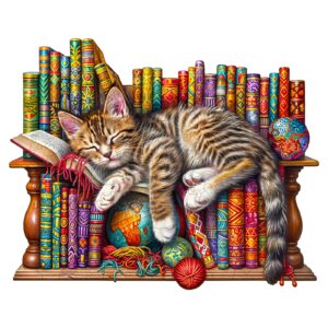 Read more about the article Wooden Jigsaw Puzzle – Sleepy Cat 66e6c88815038