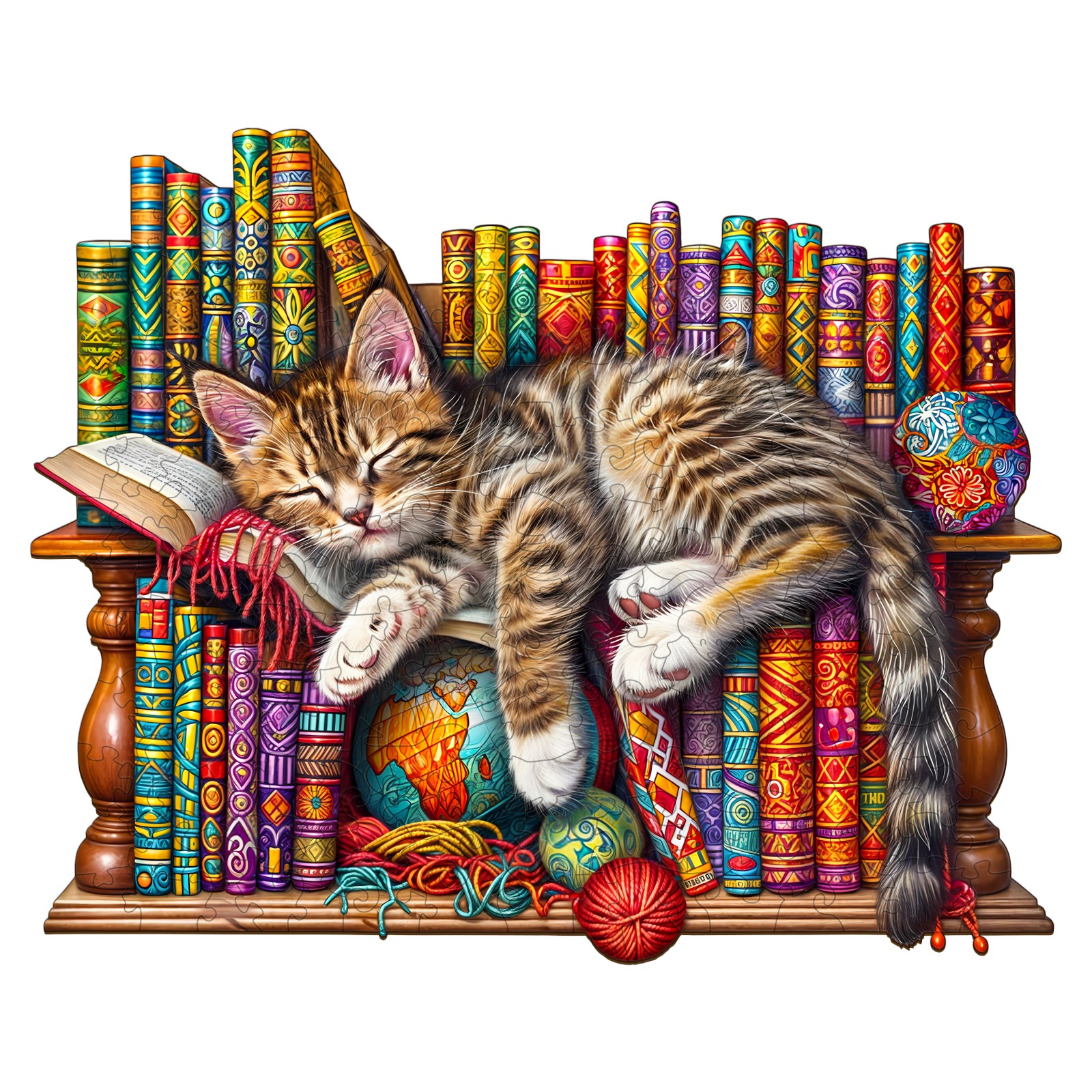 You are currently viewing Wooden Jigsaw Puzzle – Sleepy Cat 66e6c88815038