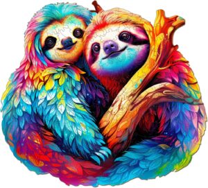 Read more about the article Wooden Jigsaw Puzzle-Sloth Couple 66e85922b5dae