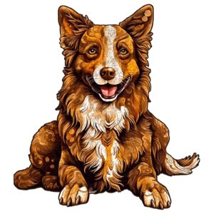 Read more about the article Wooden Jigsaw Puzzle-smart border collie 66df68682bc99