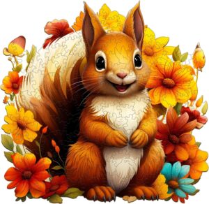 Read more about the article Wooden Jigsaw Puzzle-smiling squirrel 66e9170878b1b