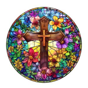 Read more about the article Wooden Jigsaw Puzzle – Stained Glass Cross 66ec4dabc6b1b