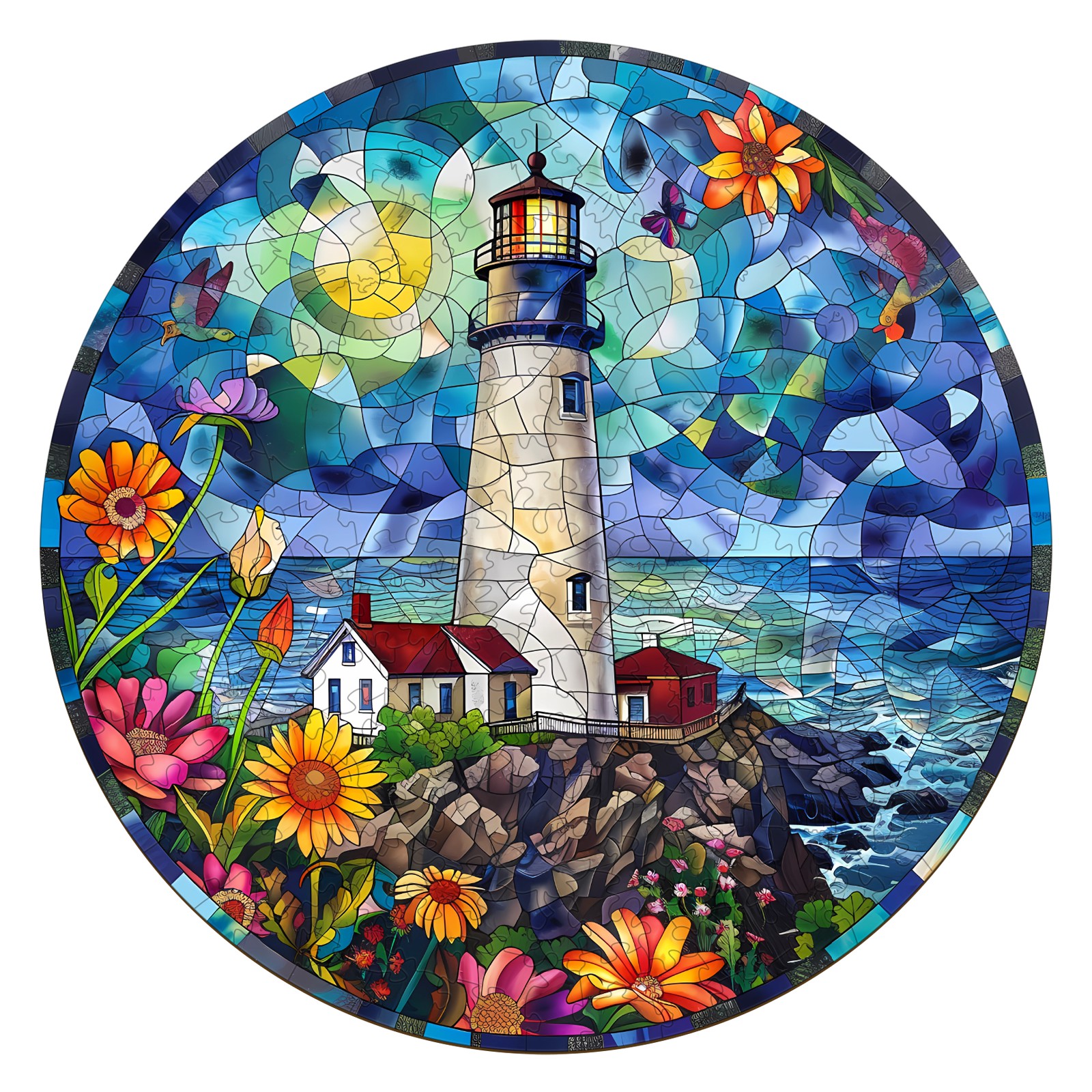 Read more about the article Wooden Jigsaw Puzzle-Stained Glass Lighthouse 2 66eb7a9eeadf1