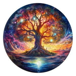 Read more about the article Wooden Jigsaw Puzzle-Starry Night Tree of Life 66eaa7bbad324