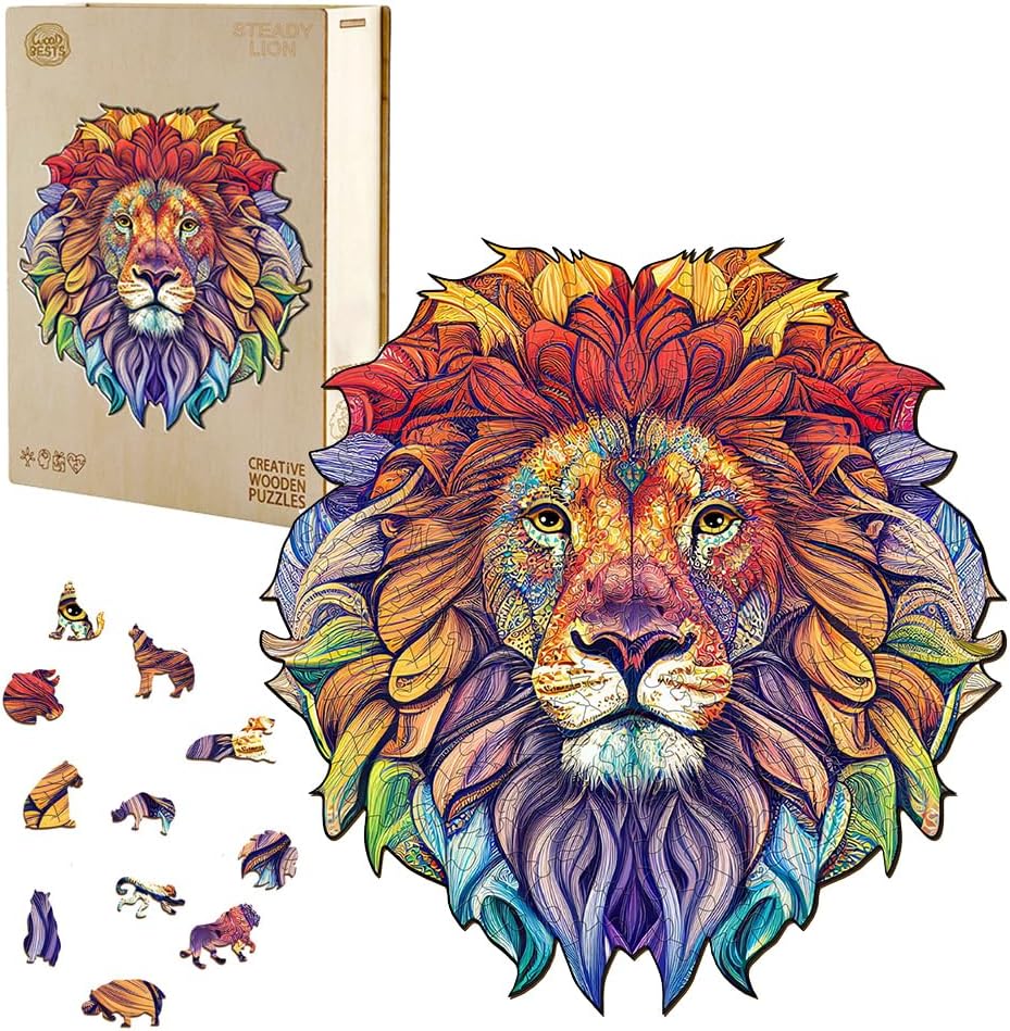 You are currently viewing Wooden Jigsaw Puzzle-Steady Lion 66e7470124d71