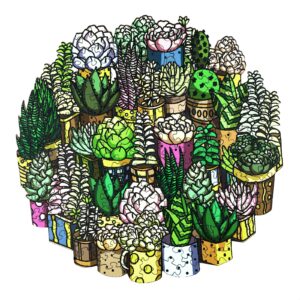 Read more about the article Wooden Jigsaw Puzzle-SUCCULENT PLANT 66e274fa33c31