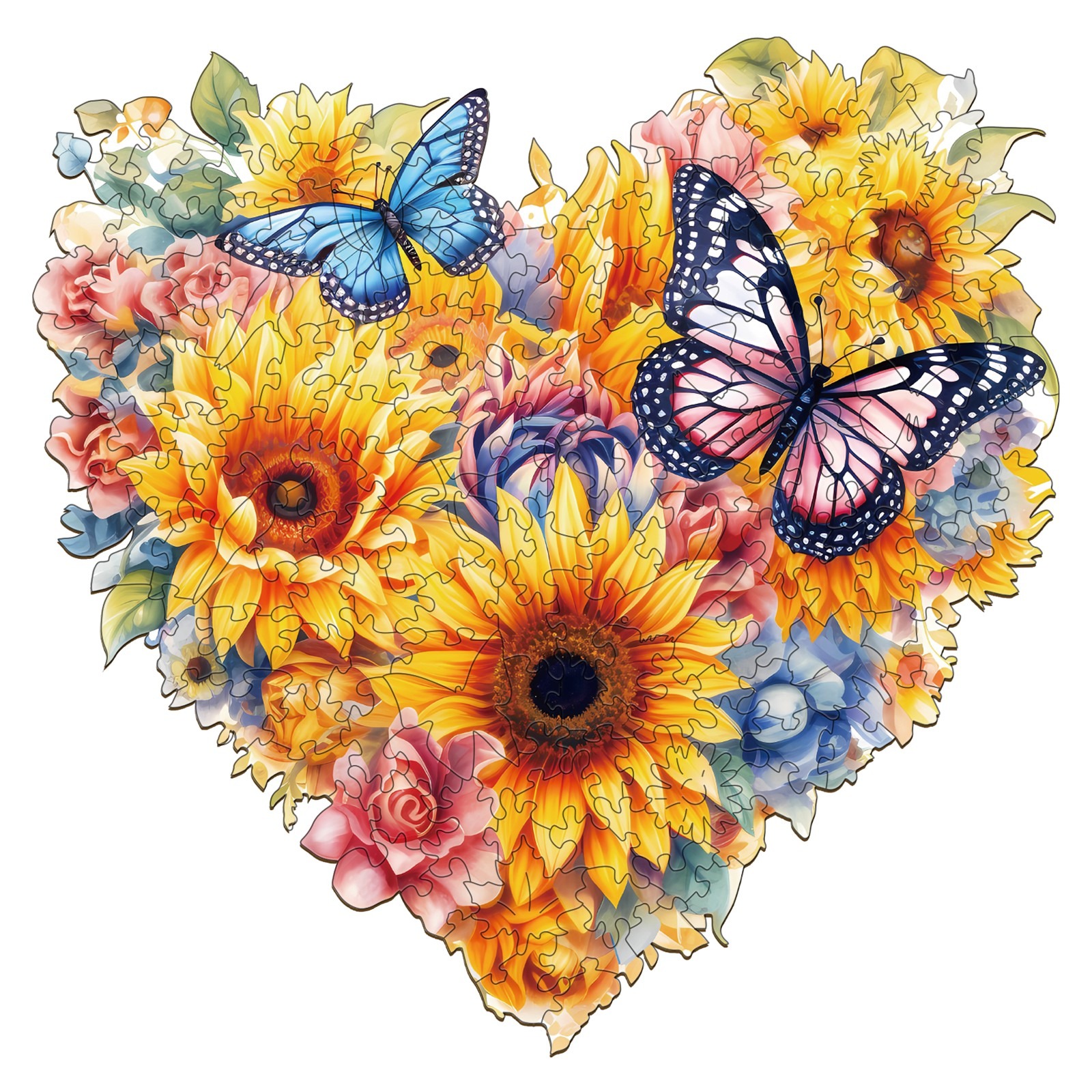 You are currently viewing Wooden Jigsaw Puzzle-Sunflower and Butterfly 66e731ccc1180