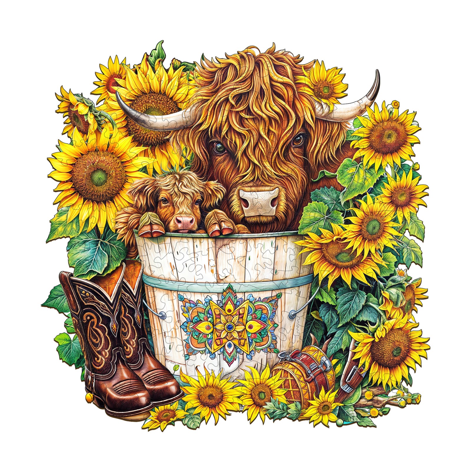 You are currently viewing Wooden Jigsaw Puzzle – Sunflower Pasture 66e308b2a7b91