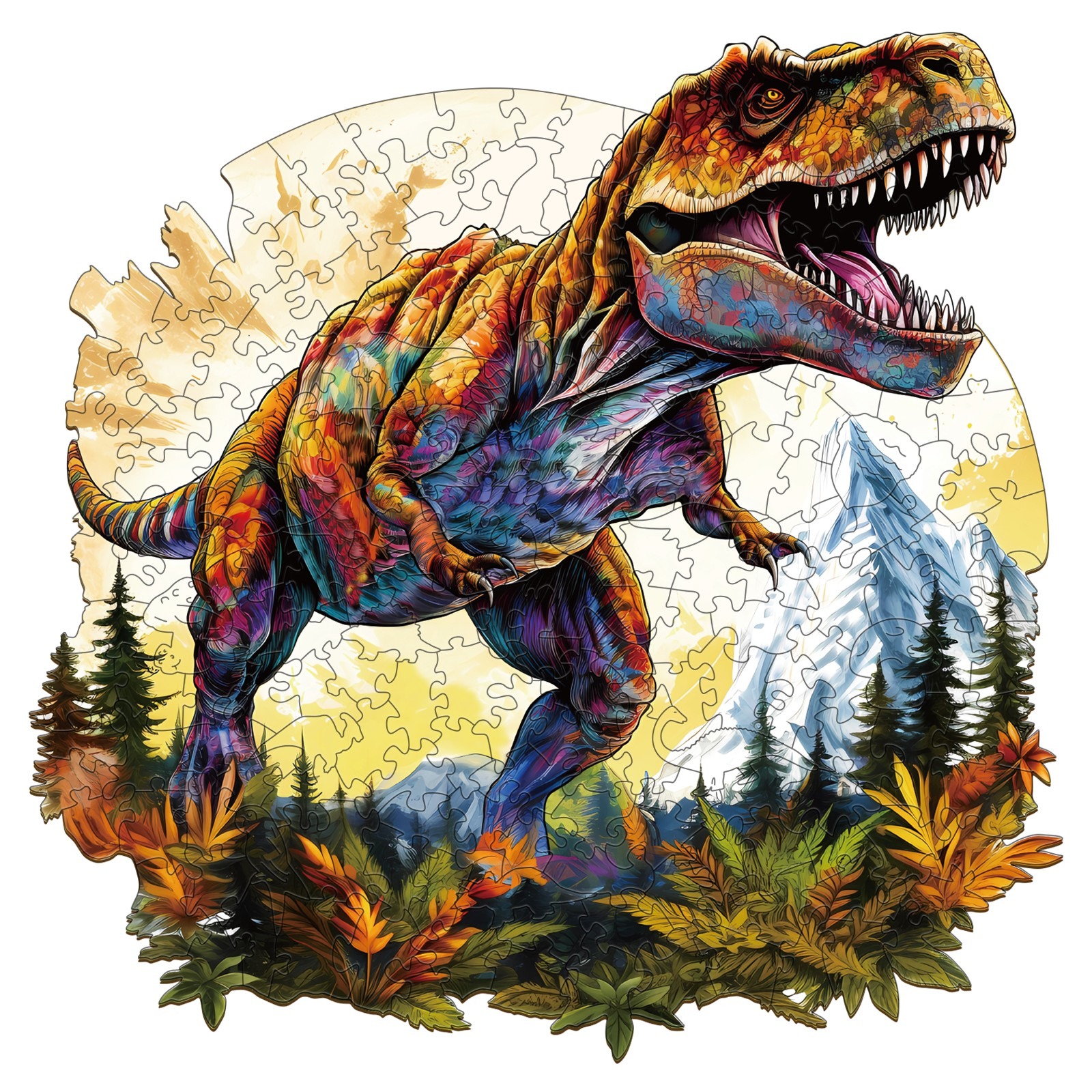 You are currently viewing Wooden Jigsaw Puzzle-T-rex 66eed1179de2c