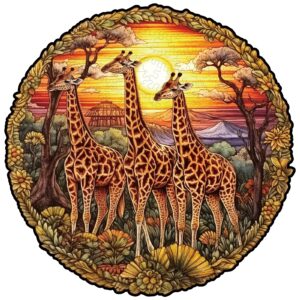 Read more about the article Wooden Jigsaw Puzzle-The Giraffe Family 66eb701738e6f