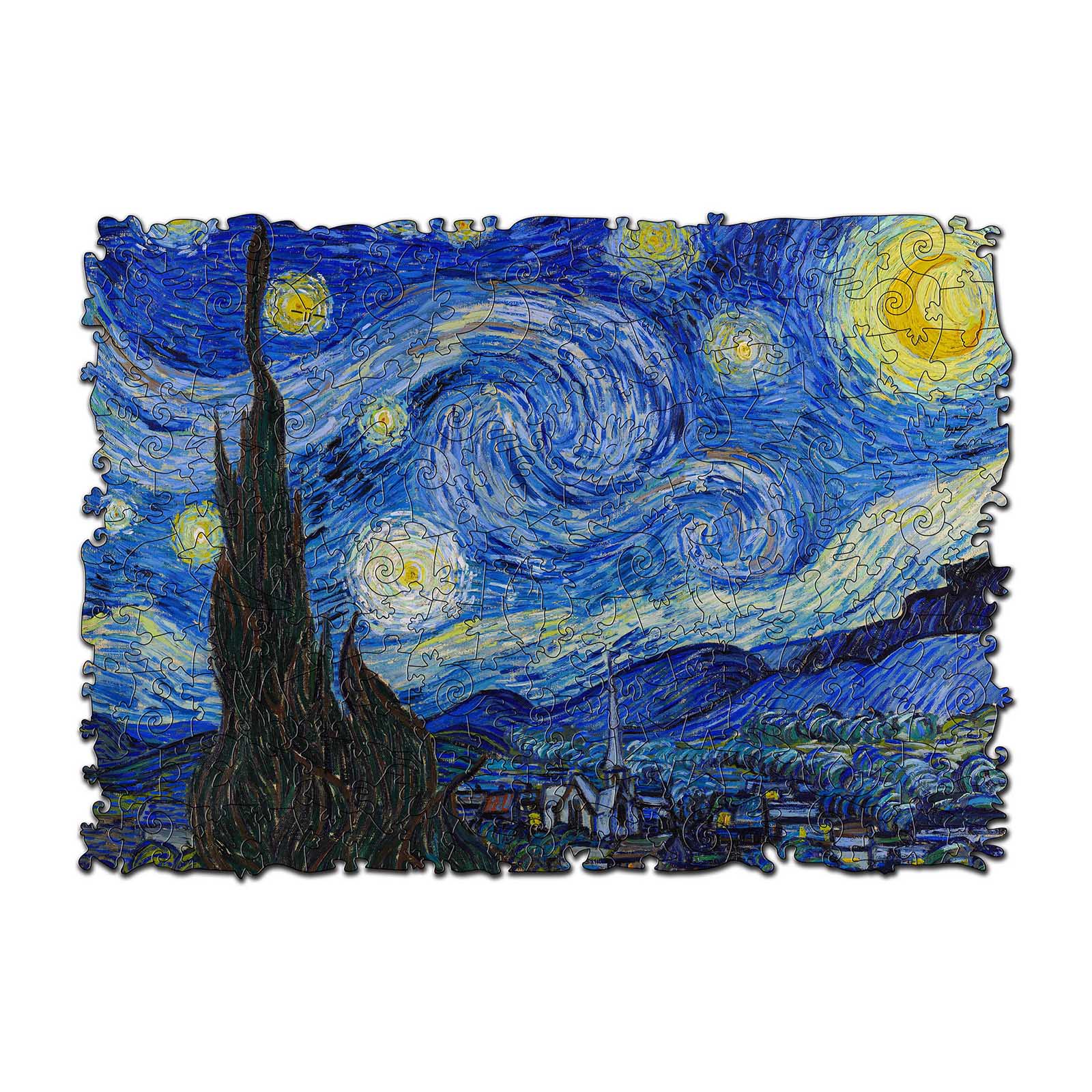 You are currently viewing Wooden Jigsaw Puzzle-The Starry Night 66eeb150ccccb