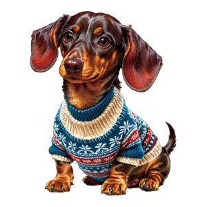 Read more about the article Wooden Jigsaw Puzzle-Trendy Dachshund 66e35278e0332