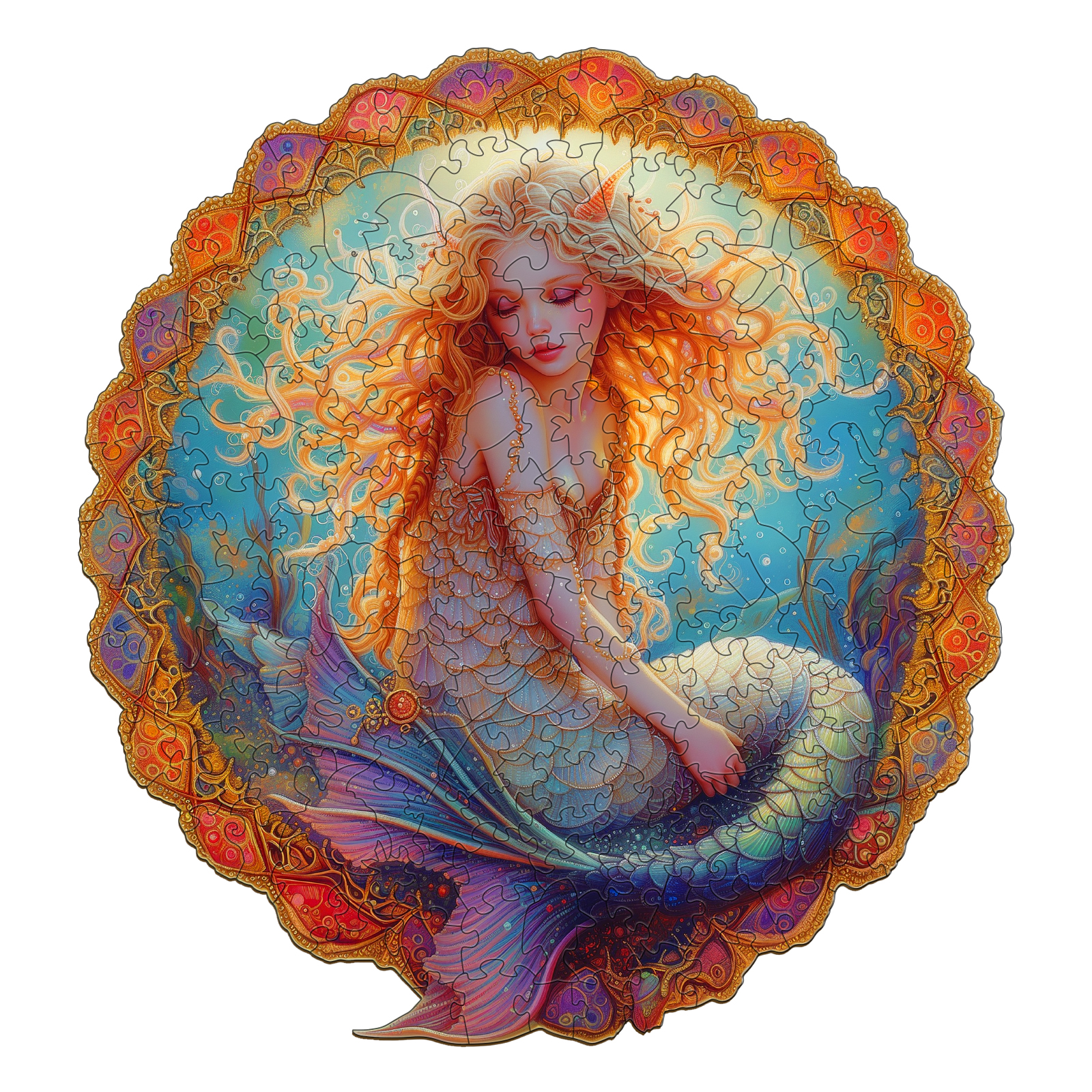 Read more about the article Wooden Jigsaw Puzzle-Dreamy Mermaid 66d8fb1ad1028