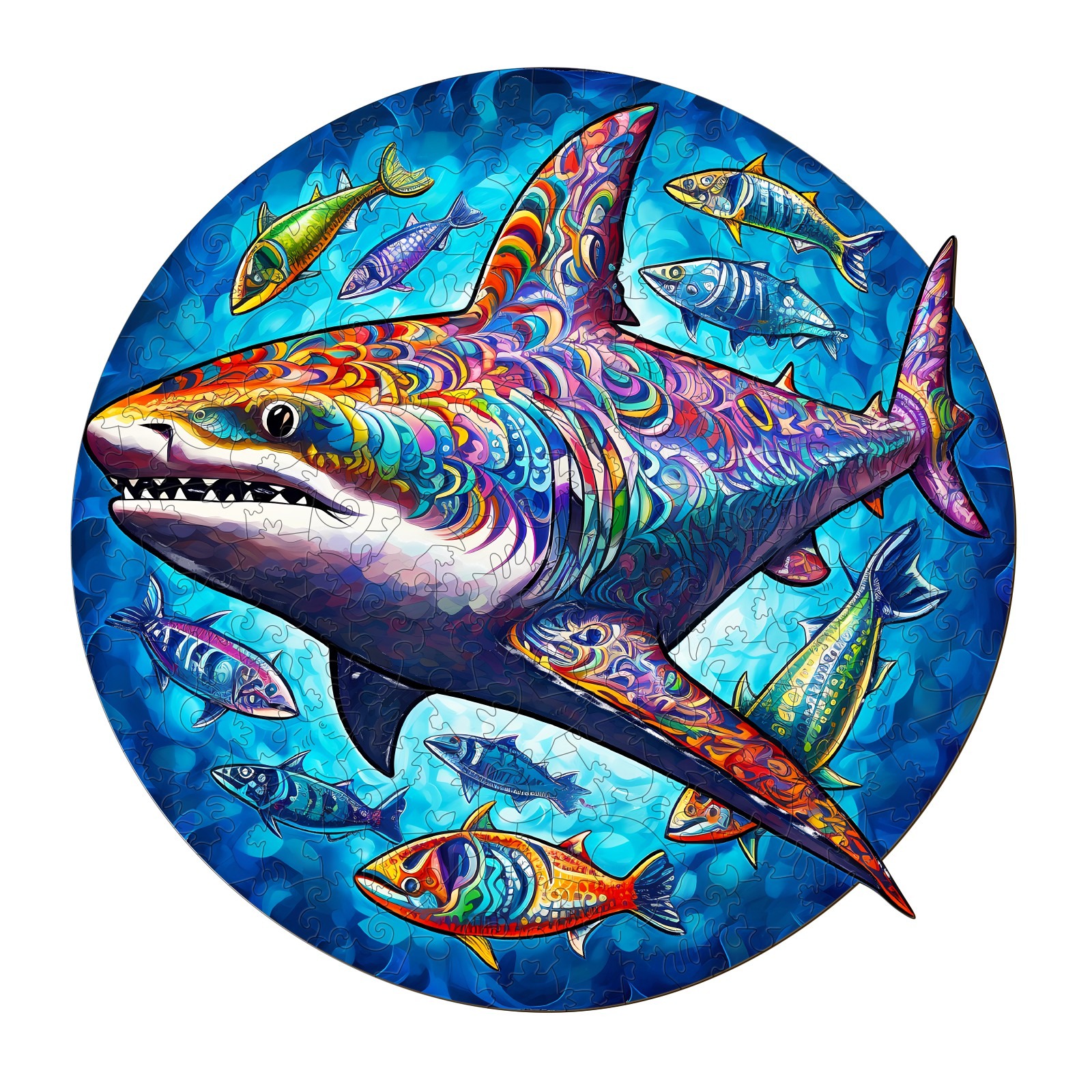 You are currently viewing Wooden Jigsaw Puzzle-Undersea shark 66e3f08f14627