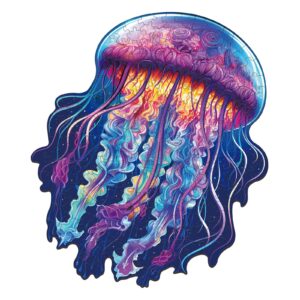 Read more about the article Wooden Jigsaw Puzzle-Watercolor Jellyfish 66d5f2595dccd