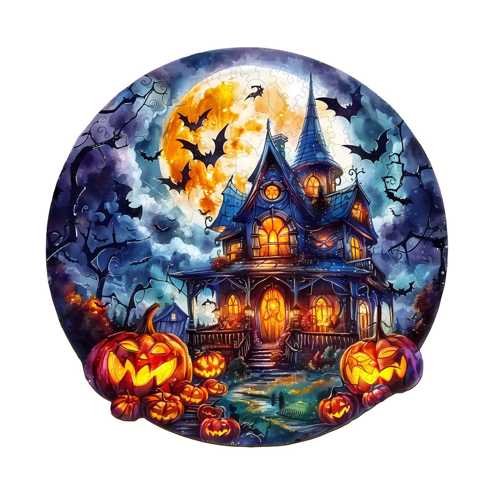 You are currently viewing Wooden Jigsaw Puzzle-Halloween Pumpkin 2 66eebbda01417