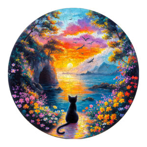 Read more about the article Wooden Jigsaw Puzzle-Sunset Kitten 66ee132d7a996