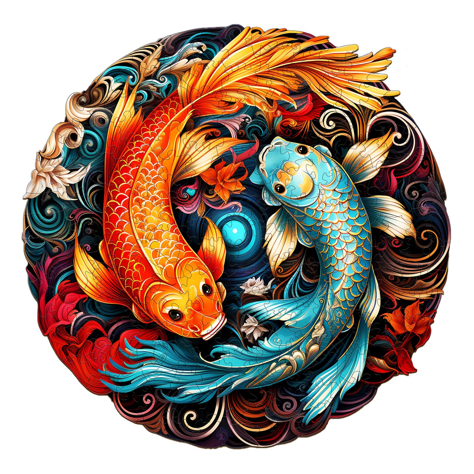 You are currently viewing Wooden Jigsaw Puzzle-Yin Yang Fish 66deca51a5e1d